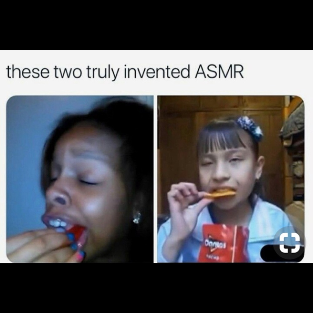 These two are the ones who made ASMR a trend😂🌛